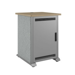 FM RACK 12RU 27D E1 MG SG SOLIDOOR
