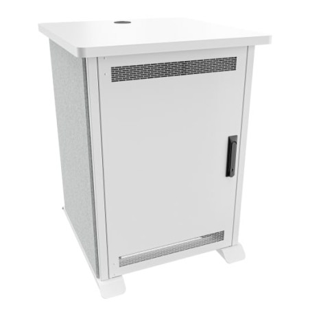 FM RACK 16RU 27D D8 LW SG SOLIDOOR