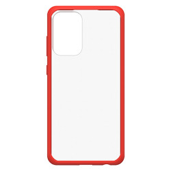 React Galaxy A72 - Power Red - clear/red