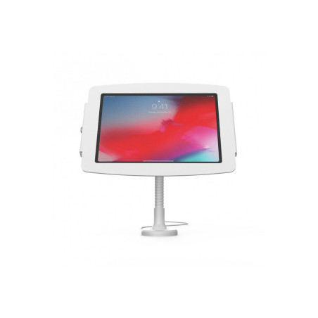 iPad 10.2IN Space Enclosure Flex Arm Mount - White | APLIUM