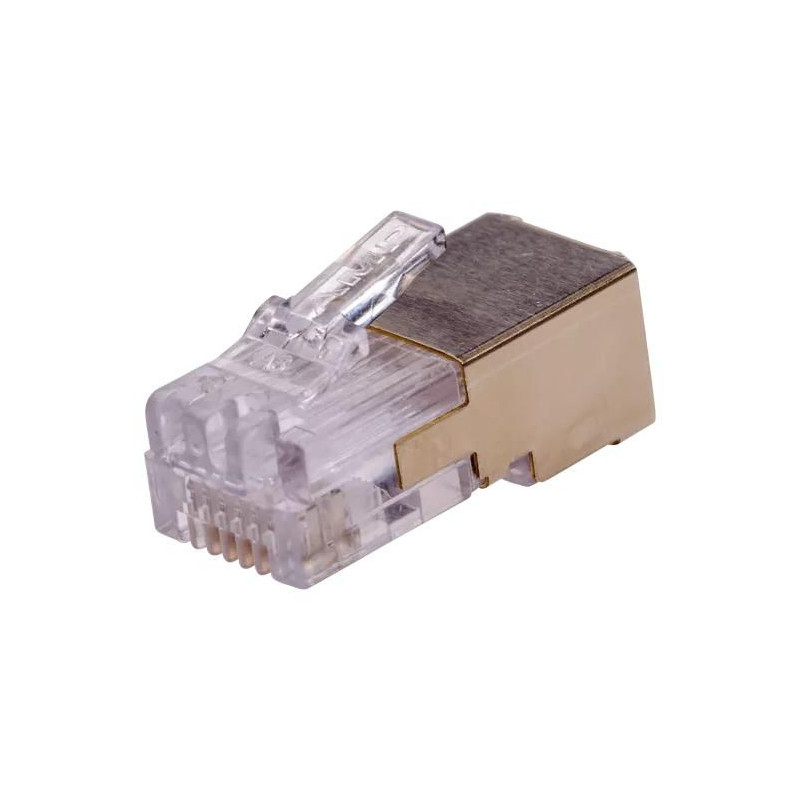 RJ12 Plug Shielded 10 Pcs . | APLIUM