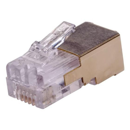 RJ12 Plug Shielded 10 Pcs . | APLIUM