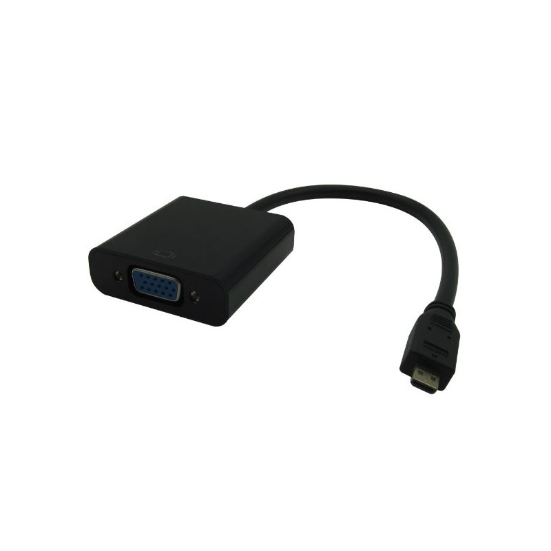 HDMI Micro - VGA adapter M-F