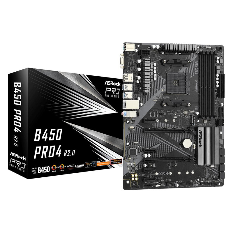 B450 Pro4 R2.0 Amd B450