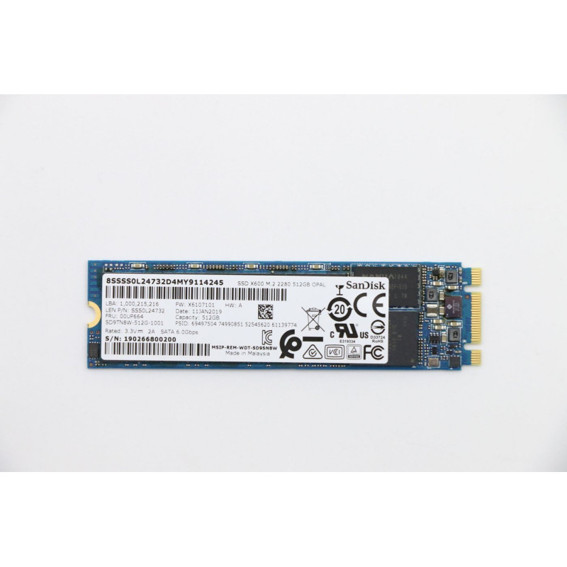 512GB M.2 2280 SATA III