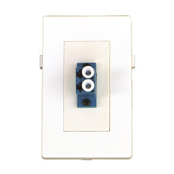 LC 2x Module. F/F. White