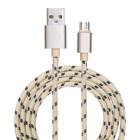 Grab&Go 1m Braided Micro-USB