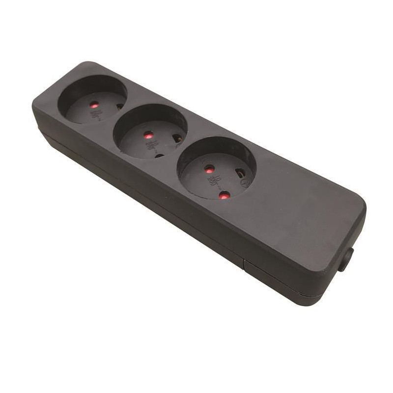 Plast Power Strip 3-way K