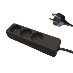 Plast Power Strip 3-way K