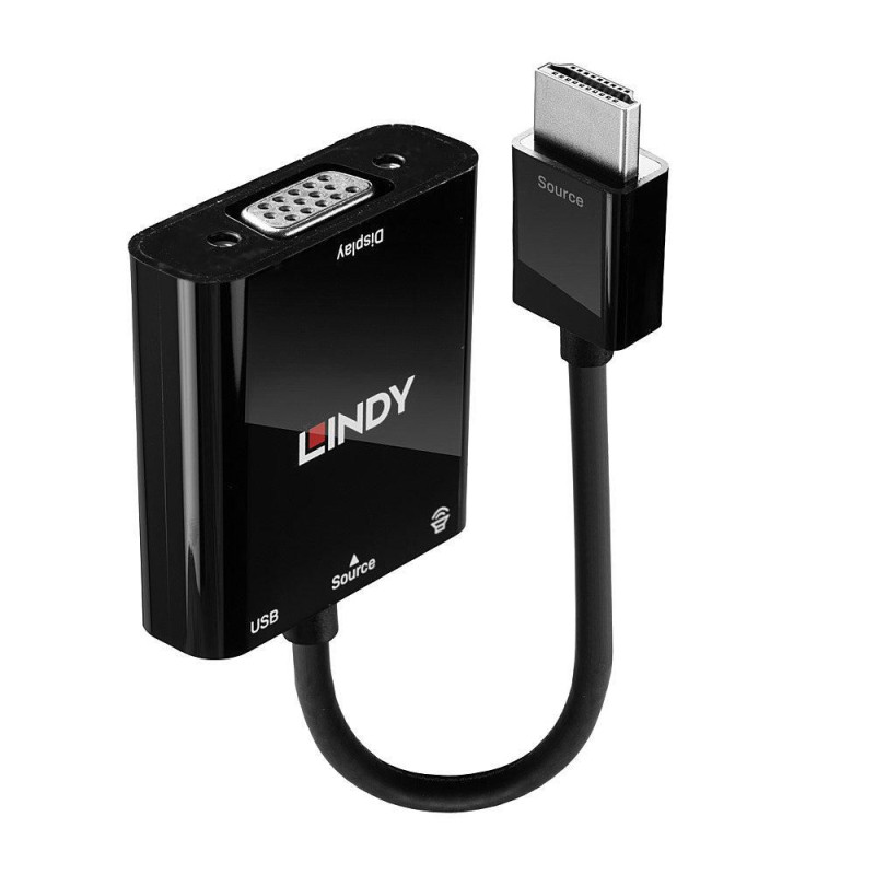 Hdmi To Vga & Audio Converter