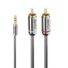 3M 3.5Mm To Phono Audio