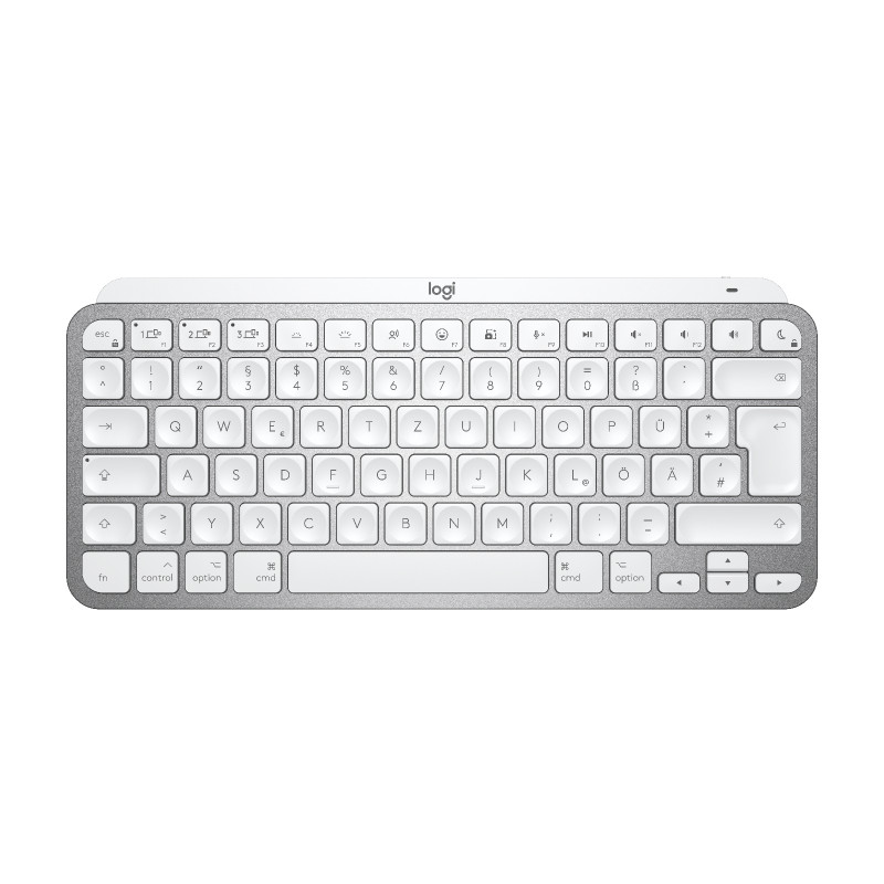 MX Keys Mac Mini Wless Grey KBD DE