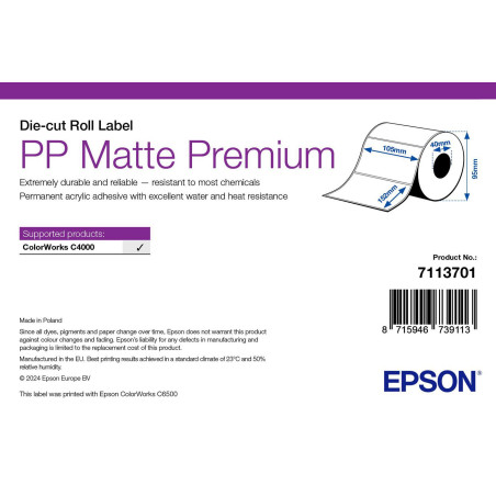 Printer Label White