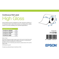 High Gloss Label - Continuous