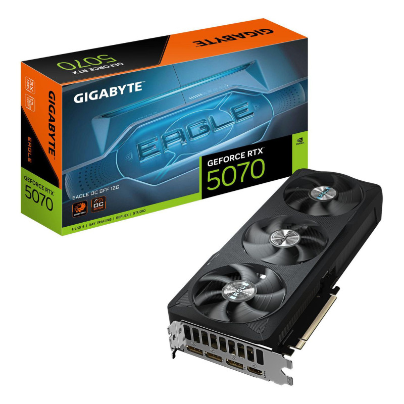 GIGABYTE GeForce RTX 5070 EAGLE OC SFF 12G Tarjeta Gráfica - | APLIUM