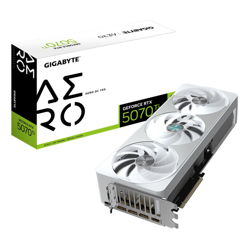 Tarjeta Gráfica Gigabyte GeForce RTX 5070 Ti AERO OC/ 16GB G | APLIUM