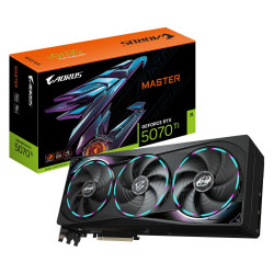 GIGABYTE AORUS GeForce RTX 5070 Ti MASTER 16G Tarjeta Gráfic | APLIUM