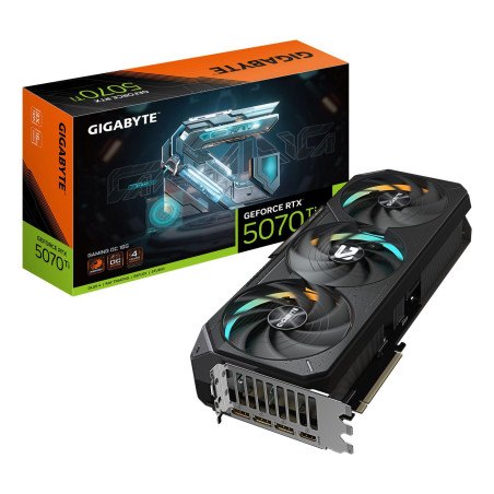 Tarjeta Gráfica Gigabyte GeForce RTX 5070 Ti Gaming OC 16G/ 16GB GDDR7