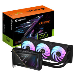 GIGABYTE AORUS GeForce RTX 5080 XTREME WATERFORCE 16G Tarjet | APLIUM