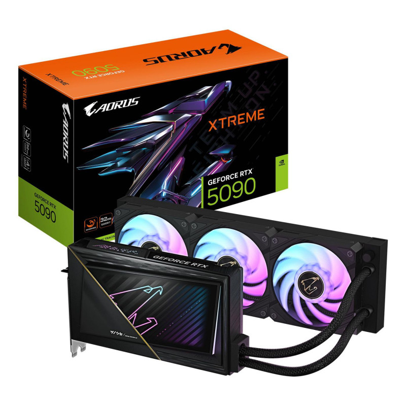 GIGABYTE AORUS GeForce RTX 5090 XTREME WATERFORCE 32G Tarjet | APLIUM