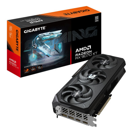 Tarjeta Gráfica Gigabyte Radeon RX 9070 XT Gaming OC/ 16GB GDDR6