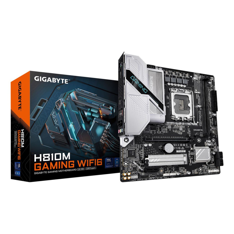 GIGABYTE H810M GAMING WIFI6 Placa base - Procesadores Intel | APLIUM
