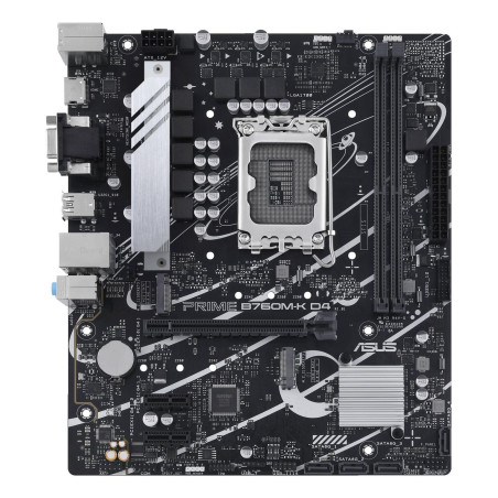 Placa Base Asus Prime B760M-K D4 Socket 1700/ DDR4/ PCIe 4.0/ Micro AT