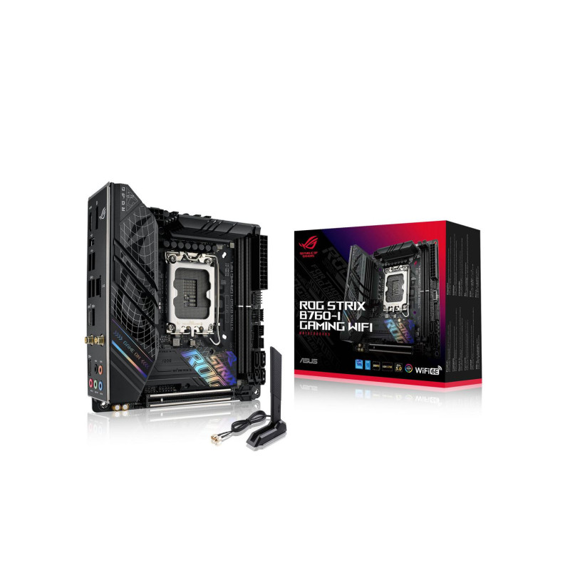 Placa Asus Rog Strix B760-I Gaming WIFI,INTEL,1700,B760,4DDR | APLIUM