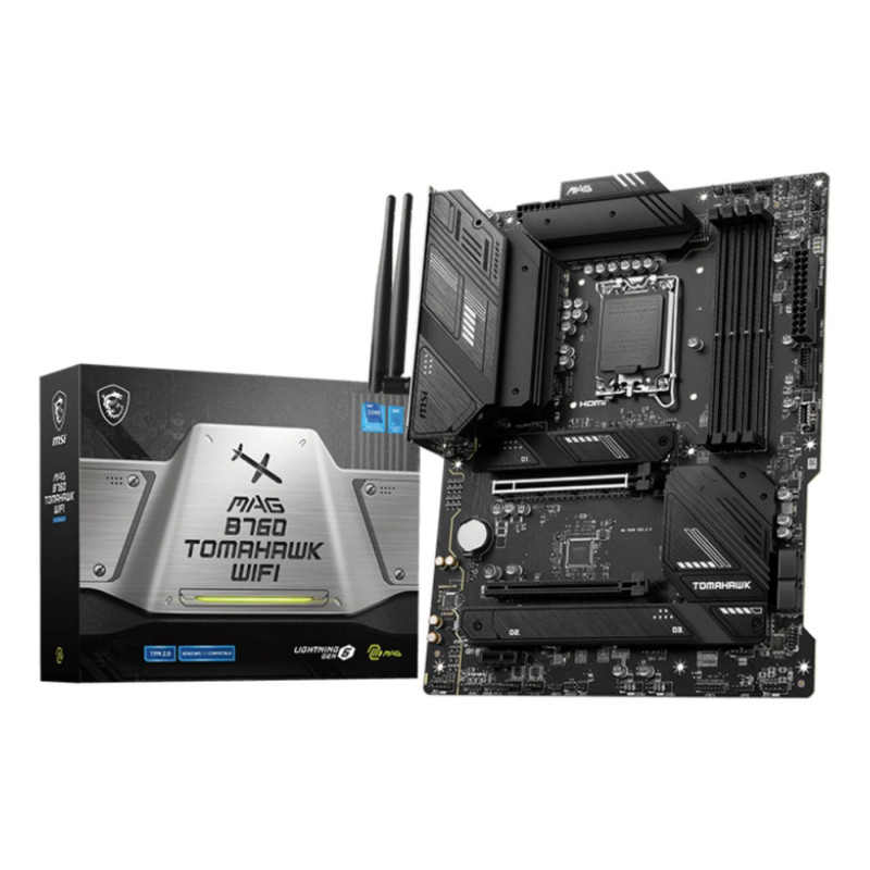 MSI MAG B760 TOMAHAWK WIFI placa base LGA 1700 ATX | APLIUM