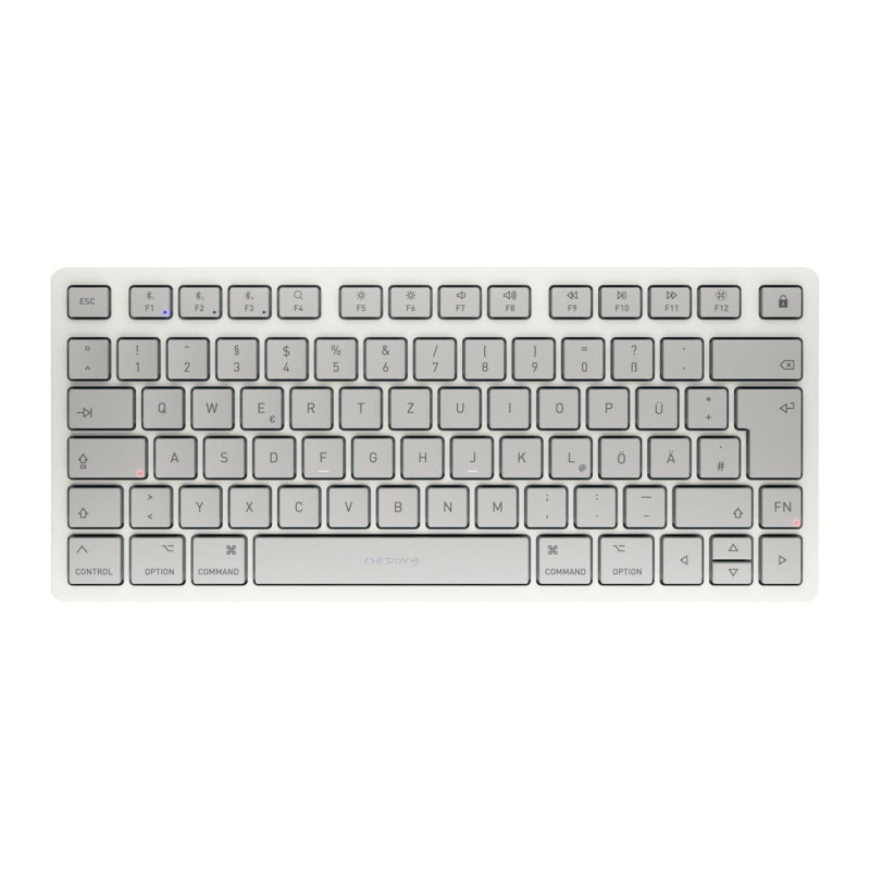 Cherry Kw 7100 Mini Bt For Mac De Layout Moonlight White | APLIUM