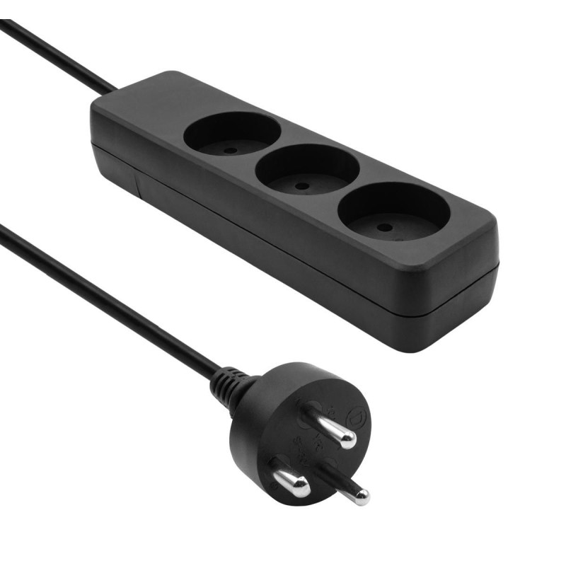 Danish Power Strip 3-way