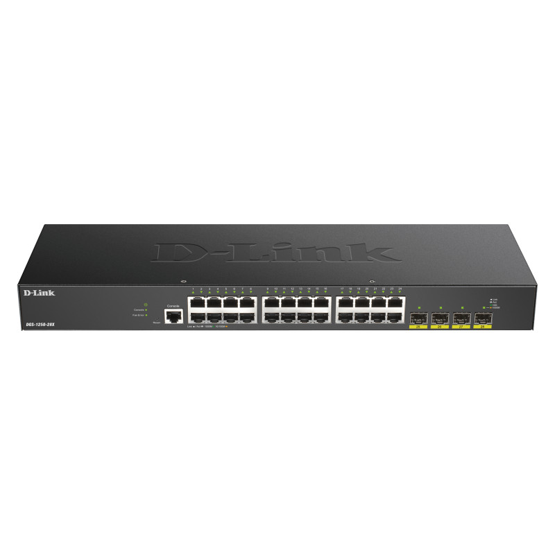 28-Port Smart Managed Gigabit Switch 4x