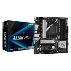 A520M Pro4 Socket Am4 Micro
