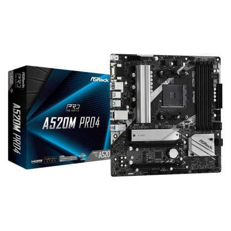 A520M Pro4 Socket Am4 Micro