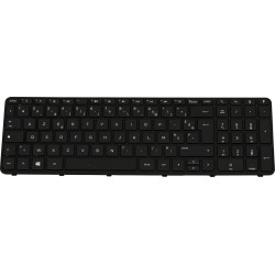KEYBOARD TP BLK FR