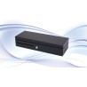 Flip top cash drawer, black