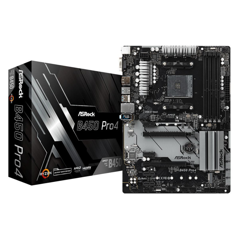 B450 Pro4 R2.0 Amd B450