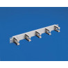 19" CABLE ROUTING PANEL 1U