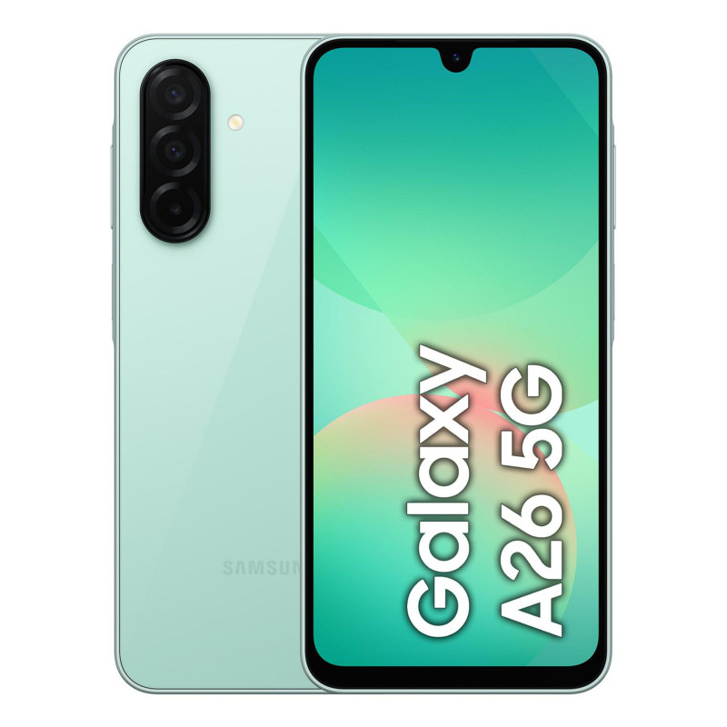 Smartphone Samsung Galaxy A26 6GB/ 128GB/ 6.7"/ 5G/ Verde Menta