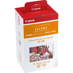 Canon RP-108 papel fotográfico con tinta (100 x 148mm) para | APLIUM