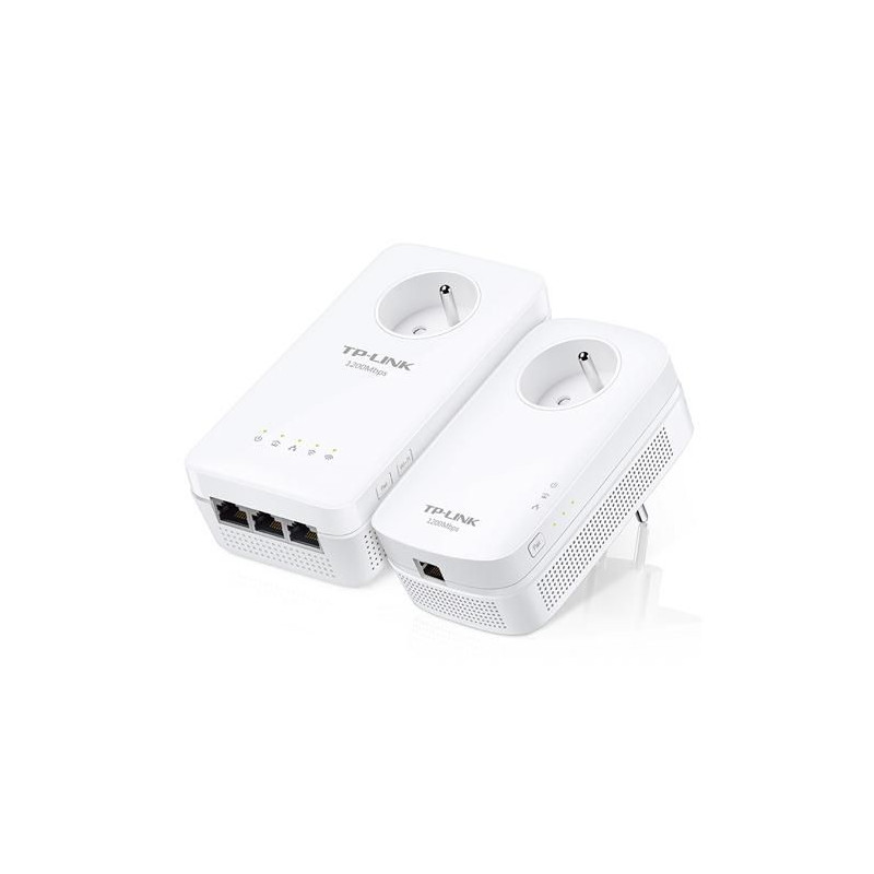 Adaptador Powerline TP-Link TL-WPA8631P 1300Mbps/ Alcance 300m/ Pack d