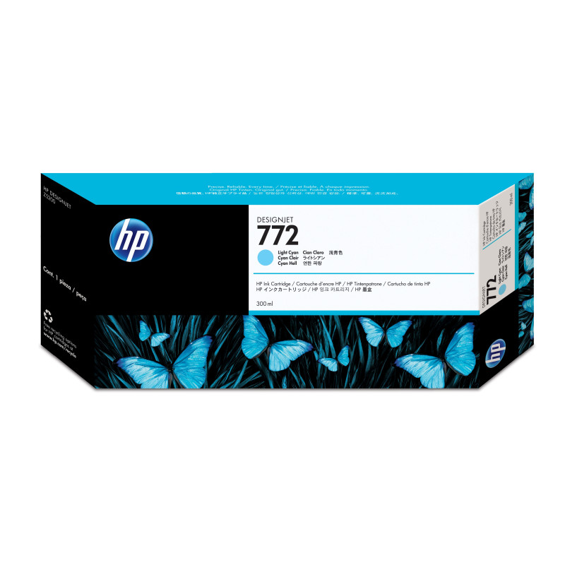 HP 772 Light-Cyan Ink Cartridge