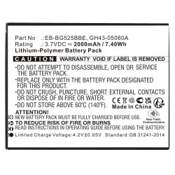 Battery 7.40Wh Li-Pol 3.7V
