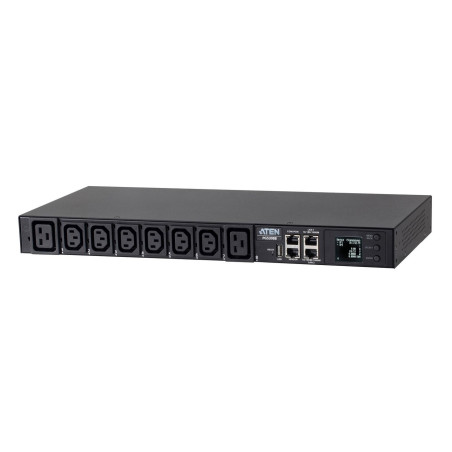 8-Outlet 1U Metered by bank | APLIUM
