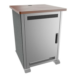 FM RACK 16RU 27D E0 MG CG SOLIDOOR