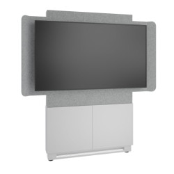Forum 48" wide Floor-to-Wall Display Sta