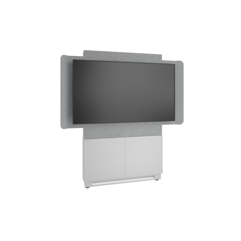 Forum 48" wide Floor-to-Wall Display Sta