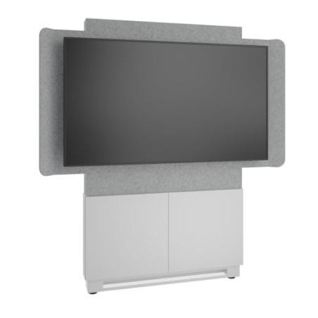 Forum 48" wide Floor-to-Wall Display Sta