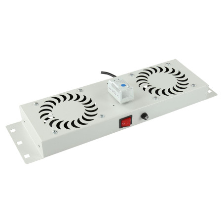 2 FANS, ANALOG THERMOSTAT