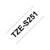 Tape/24mm black on white f P-Touch TZE